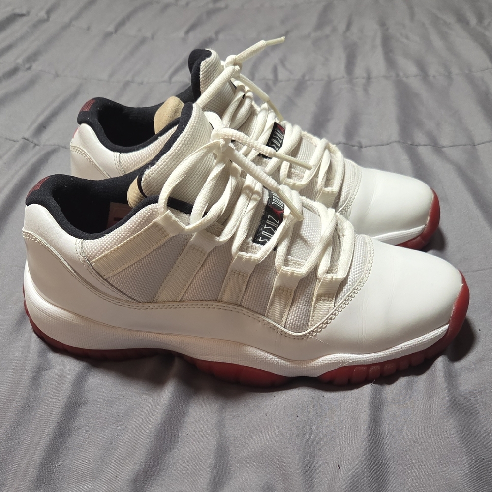 Jordan 11 Retro Low 'Cherry Bottom'